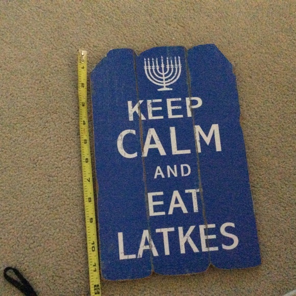 Keep Calm and Eat Latkes - Wall Decor Art - Picture 4 of 5